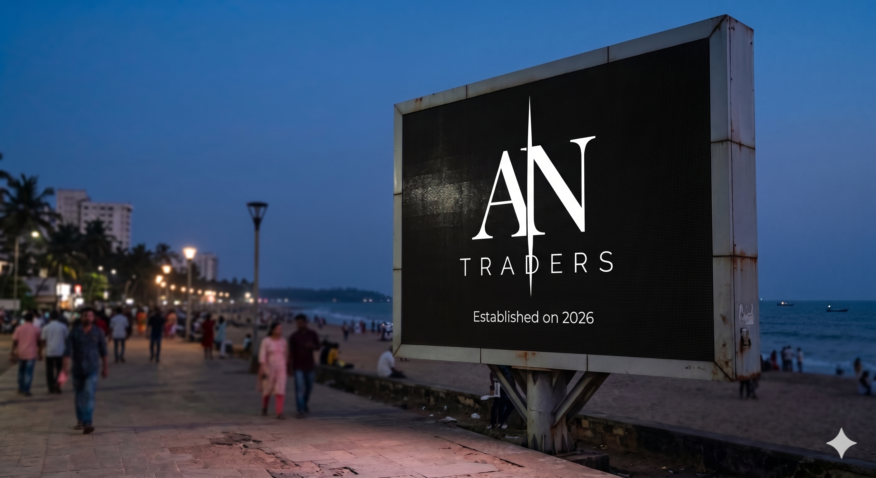 AN Traders Sleek Light Box and Storefront Teaser Banner