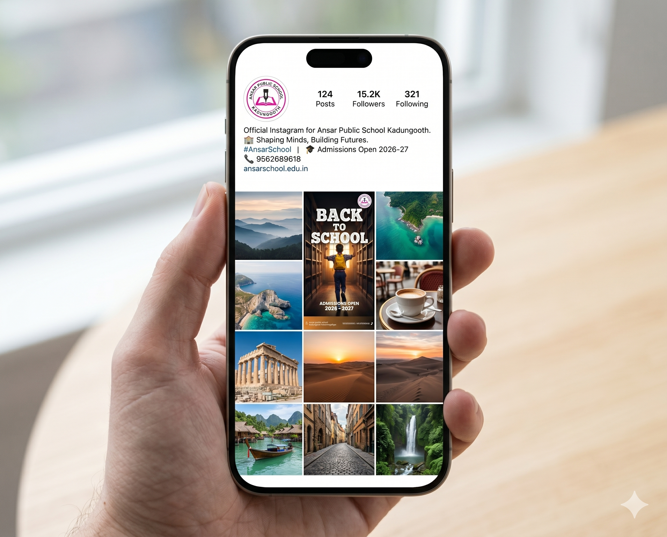 Admission Announcements WhatsApp Graphic Mockup